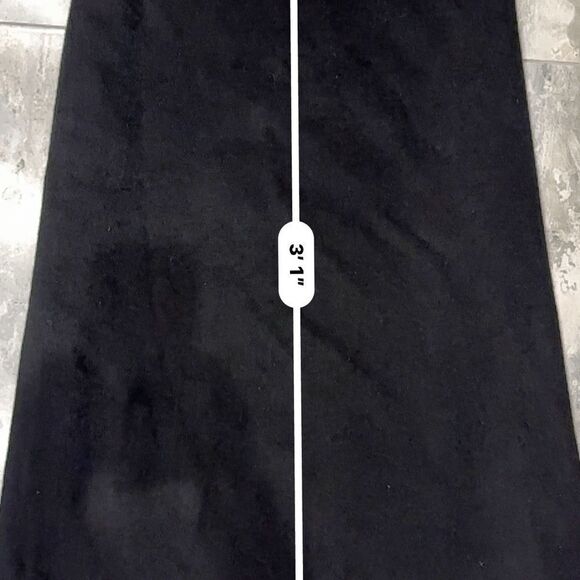 NICOLE FARHI | 6 | Black 100% cashmere long Maxi skirt - Picture 10 of 11